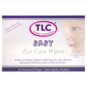 TLC Baby Eye Wipes 20 Wipes