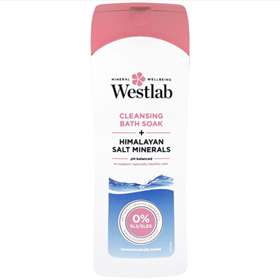 Westlab Cleansing Bath Soak + Himalayan Salt Minerals 400ml
