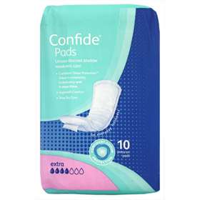 Confide Unisex Press on Pads Extra 10