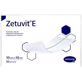 Hartmann Zetuvit E 50 Non-Sterile Absorbent Dressing Pads 10x10cm