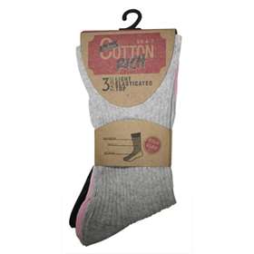 Ladies Light Elasticated Top Socks