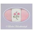 Ladies Handkerchiefs x 3 Pink