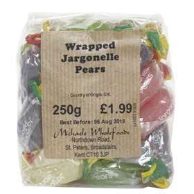 Wrapped Jargonelle Pears 250mg