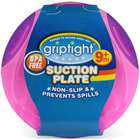 Griptight Suction Plate - Pink 9 Months +