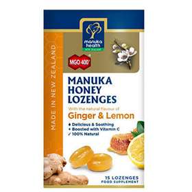 Manuka Honey Lozenges Ginger & Lemon