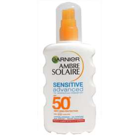 Garnier Ambre Solaire Sensitive Advanced Sun Spray SPF 50+ 200ml