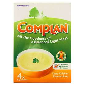 Nutricia Complan Chicken Flavour Soup 4 Sachets