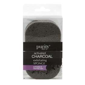 Purity Plus Activated Charcoal Exfoliating Sponge
