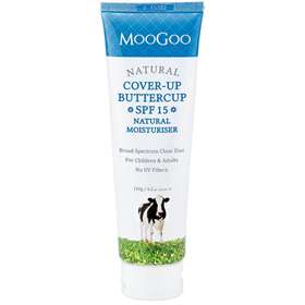 Moogoo Cover-up Buttercup SPF 15 Natural Moisturiser 120g