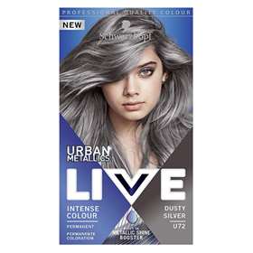 Schwarzkopf Live Urban Metallics Dusty Silver Hair Dye Kit