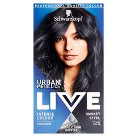 Schwarzkopf Live Urban Metallics Smokey Steel Hair Dye Kit