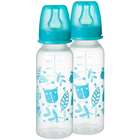 Tommee Tippee Essentials 2 Decorated Bottles 3m+ Blue