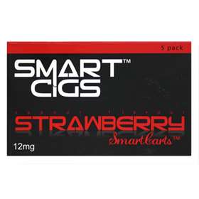 Smart Cigs Premium Refills Strawberry 12mg 5