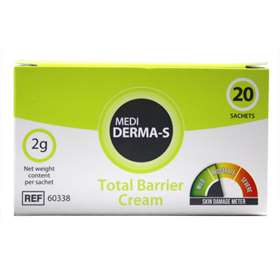 MEDI DERMA-S Total Barrier Cream 20 x 2g Sachets REF 60338