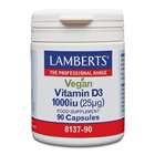Lamberts Vegan Vitamin D3 1000iu (90)