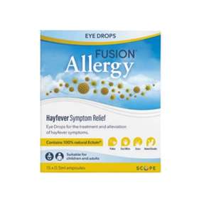 Fusion Allergy Eye Drops 15 x 0.5ml Ampoules