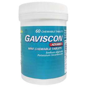 Gaviscon Advance Mint Chewable Tablets 60