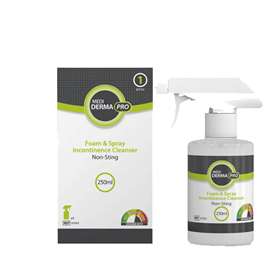 Medi Derma Pro Foam & Spray Incontinence Cleanser 250ml REF63582