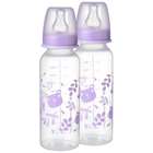 Tommee Tippee Essentials 2 Decorated Bottles 3m+ Purple