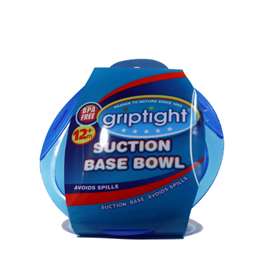 Griptight Suction Base Bowl Blue 12 Months +