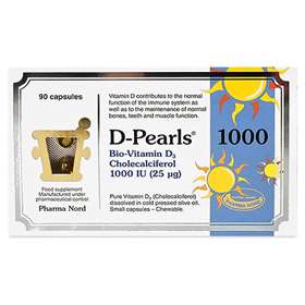 Pharma Nord Bio-Vitamin D-Pearls 1000iu (25µg) 90 Capsules