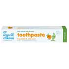 Organic Children Mandarin and Aloe Vera Toothpaste with Fluoride 50ml