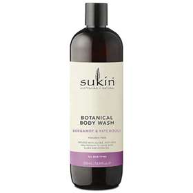 Sukin Botanical Body Wash - Bergamot and Patchouli 500ml