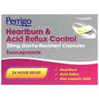 Perrigo Heartburn & Acid Reflux Control Gastro Resistant  7 Capsules 20mg