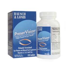 Bausch & Lomb Preservision Tablets