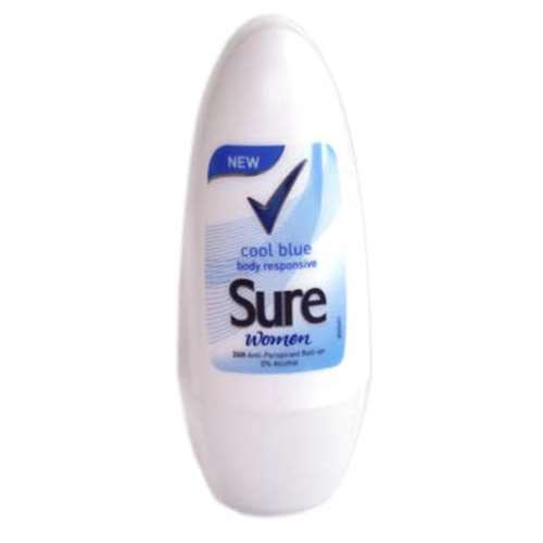 Sure Women Cool Blue AntiPerspirant RollOn Deodorant 50ml