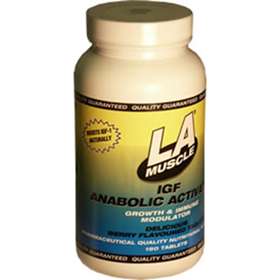 LA Muscle IGF Anabolic Activator-orange flavour