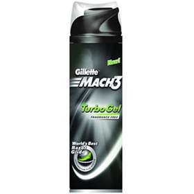 Mach3 Turbo Shave Gel - Fragrance Free 200ml