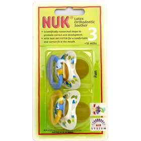 NUK Fun Latex Soothers +18 months