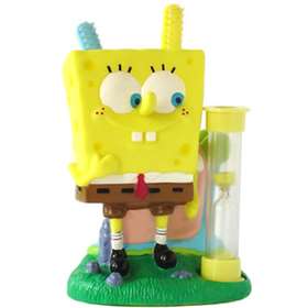 Sponge Bob Toothbrush Holder With 2 Brushes