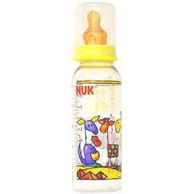 NUK Decorated Feeding Bottle With Latex Teat