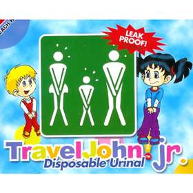 Travel John junior Disposable Urinal - 3 Pack