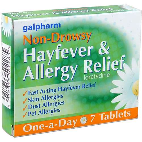Galpharm Non Drowsy Allergy Relief Tablets (7) ExpressChemist.co.uk