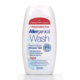 Allergenics Face and Body Shower Gel 200ml