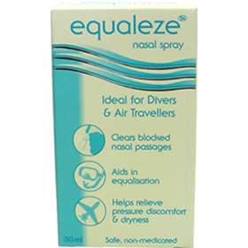 Equaleze Nasal Spray for Air Travellers and Divers 30ml