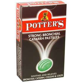 Potters Strong Bronchial Catarrh Pastilles 45g