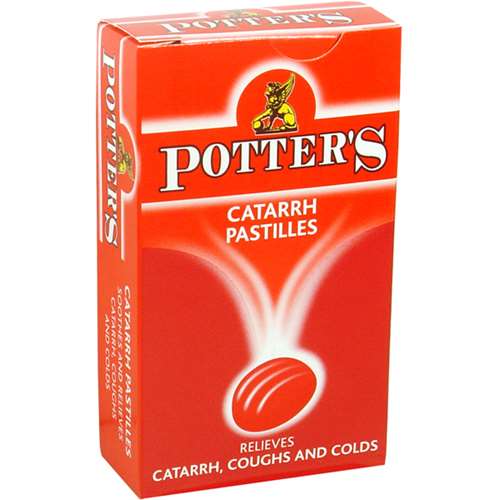 Potters Traditional Catarrh Pastilles 45g ExpressChemist.co.uk Buy