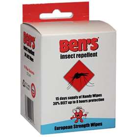 Ben's Insect Repellent Wipes (15)