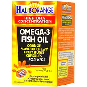 Haliborange Omega 3 for Kids Orange Chews x 30