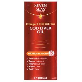 Seven Seas Orange Flavour Cod Liver Syrup - 300ml