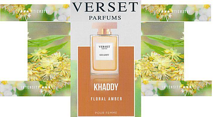 image Verset Khaddy Floral Amber EDP Pour Femme.