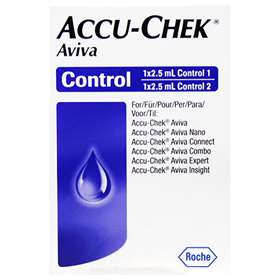 Accu-Chek Aviva control 1x2.5mL control 1 1x2.5 mL control 2