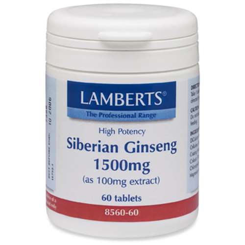 Lamberts Siberian Ginseng 1500mg