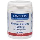 Lamberts Siberian Ginseng 1500mg 60
