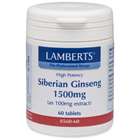 Lamberts Siberian Ginseng 1500mg (60)