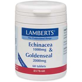 Lamberts Echinacea 1000mg and Goldenseal 2000mg 60